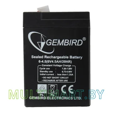 Аккумулятор для ИБП Gembird BAT-6V4.5AH